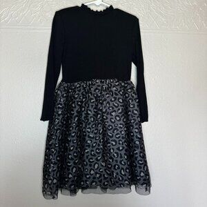 Girls Animal Print Dress Size Small